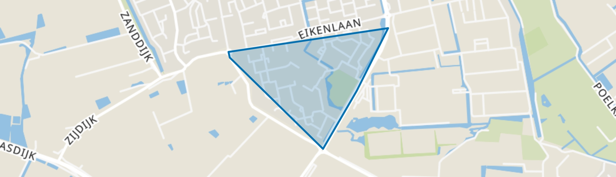 Edelstenenwijk, 's-Gravenzande map