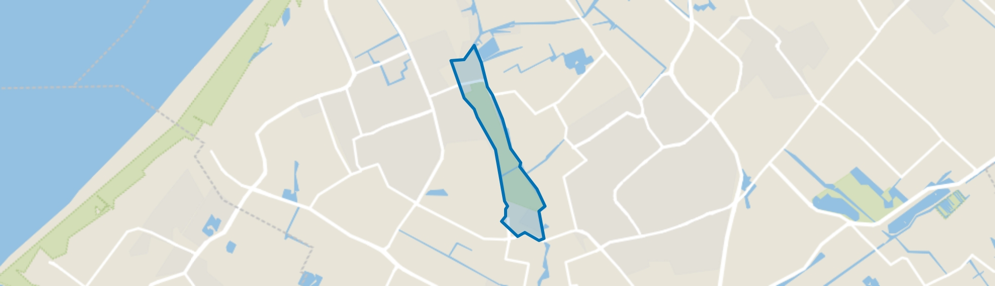 Het Nieuwe water, 's-Gravenzande map