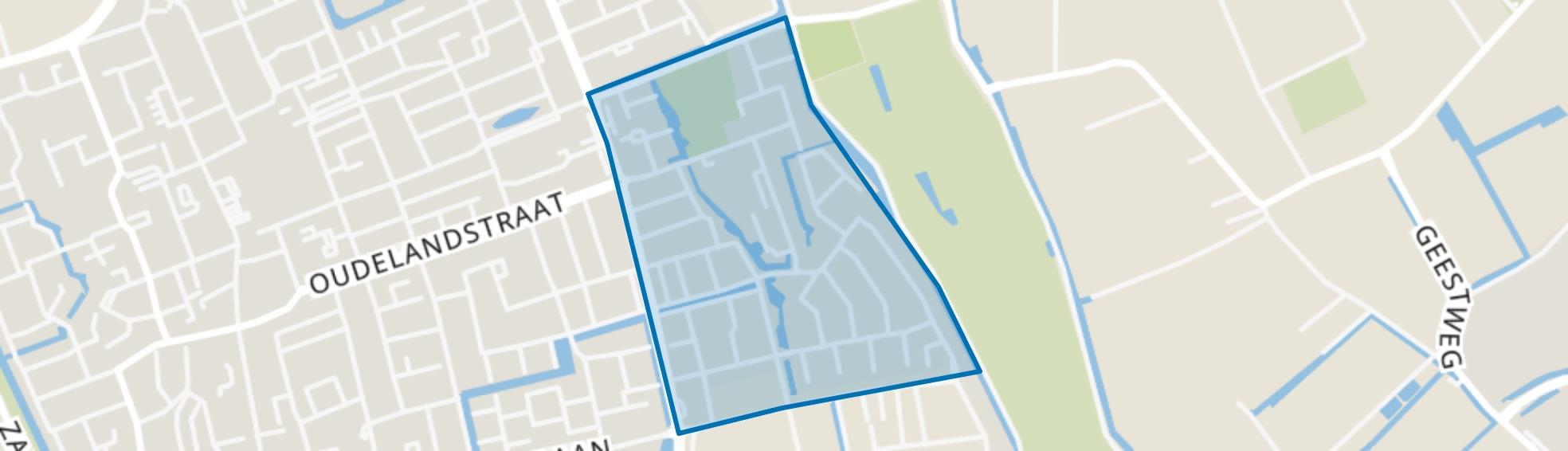 Nieuwe Vaart, 's-Gravenzande map