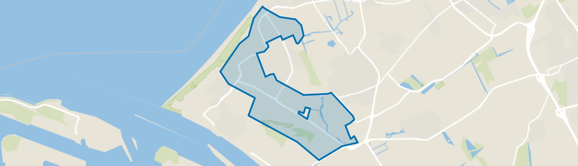 's-Gravenzande Buitengebied, 's-Gravenzande map