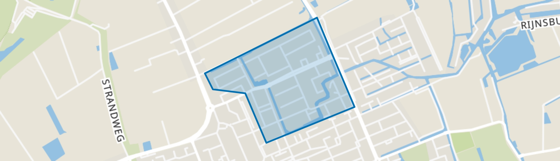 Vreeburgh, 's-Gravenzande map