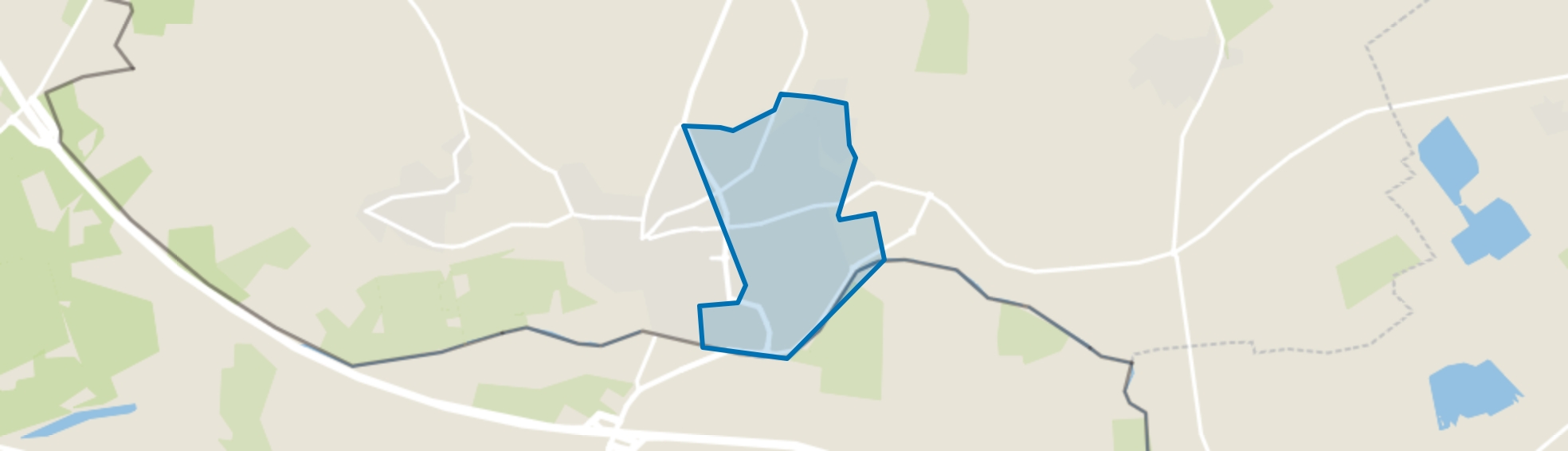 's-Heerenberg, oostelijke uitbreiding, 's-Heerenberg map