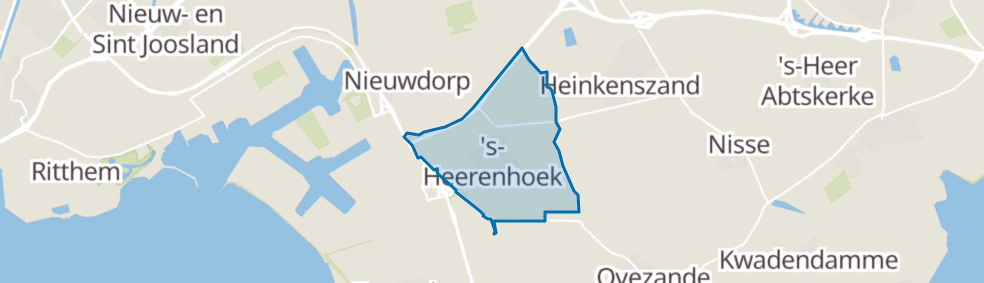 's-Heerenhoek map