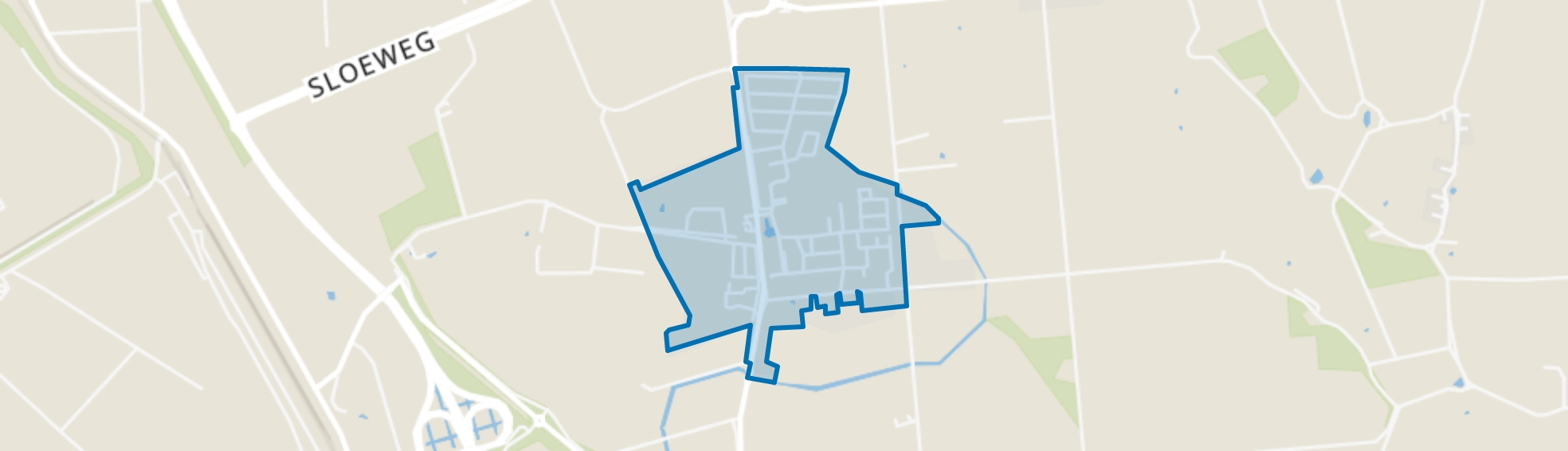 Kern 's-Heerenhoek, 's-Heerenhoek map