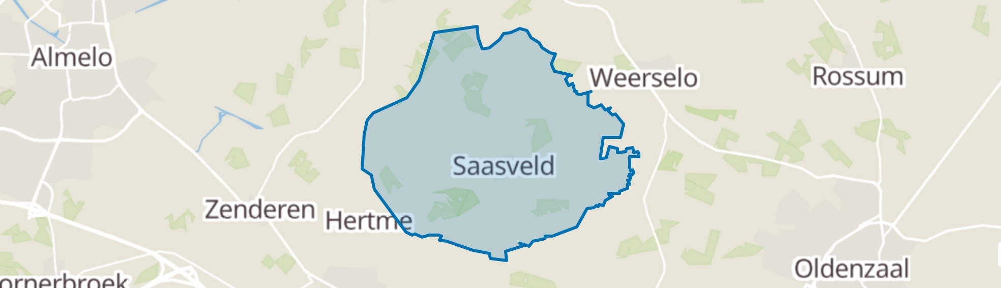 Saasveld map