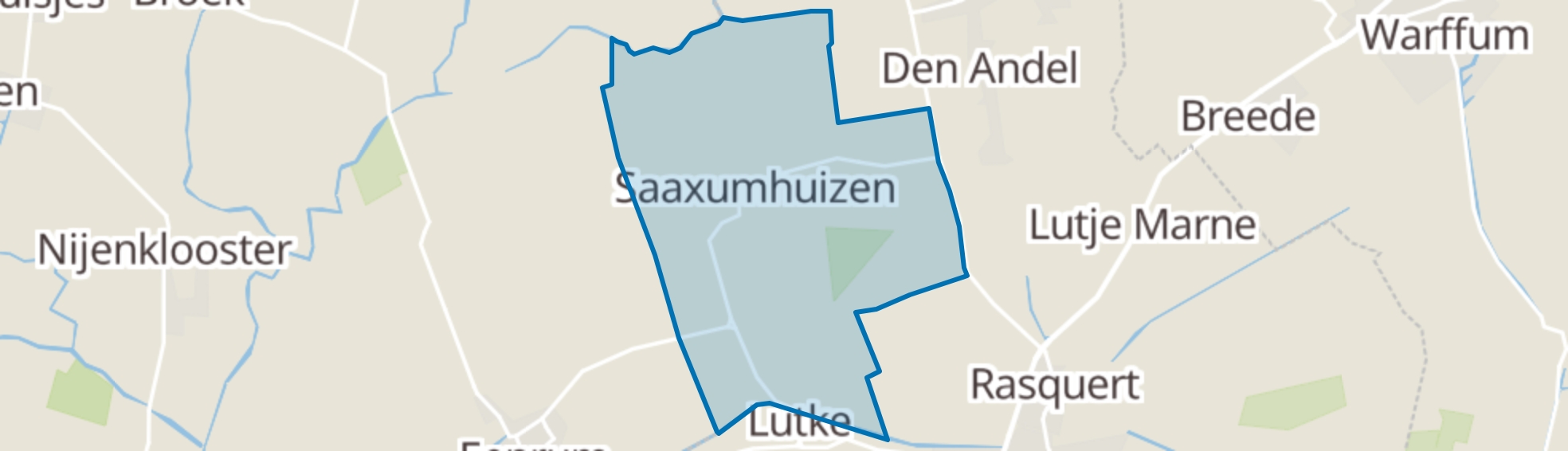 Saaxumhuizen map