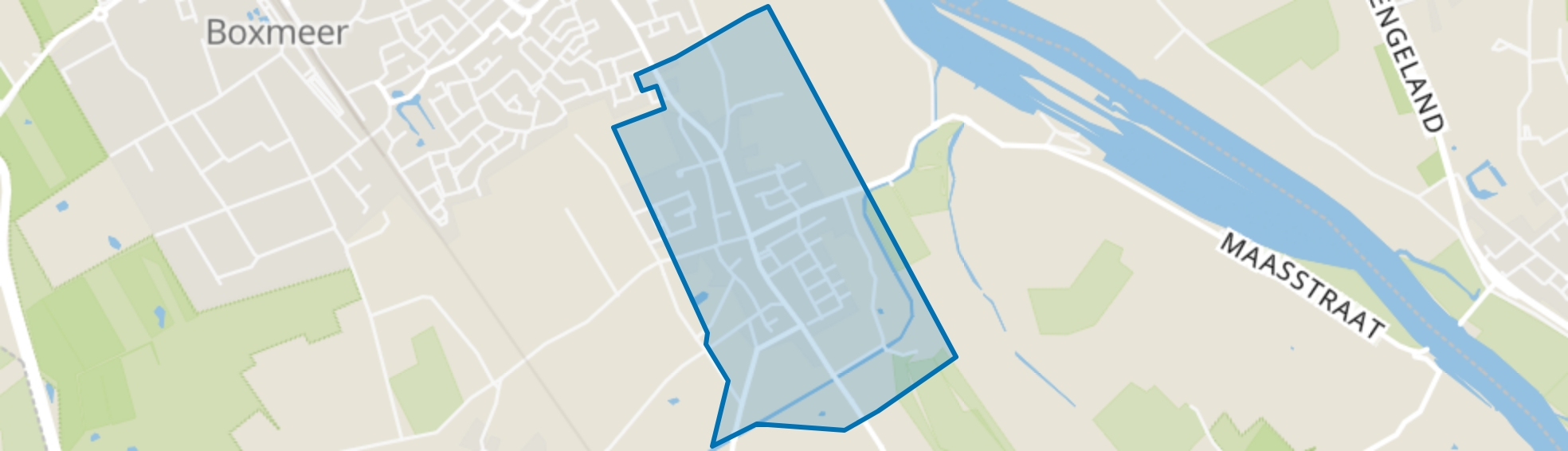 Sambeek Centrum, Sambeek map