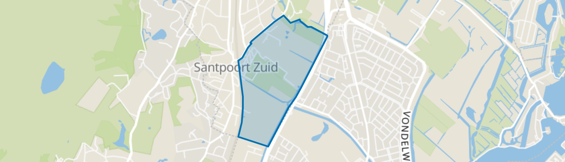 Eltabuurt, Santpoort-Zuid map