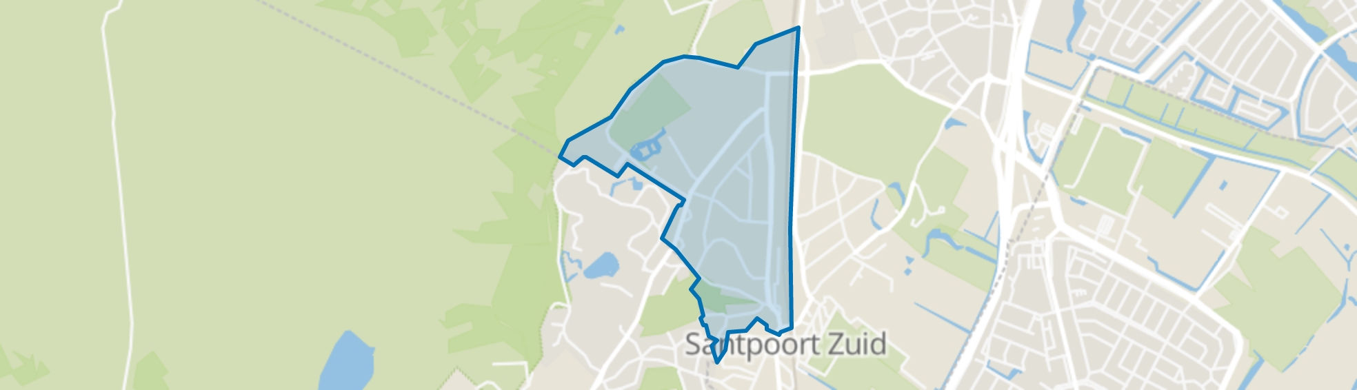 Neethofbuurt, Santpoort-Zuid map