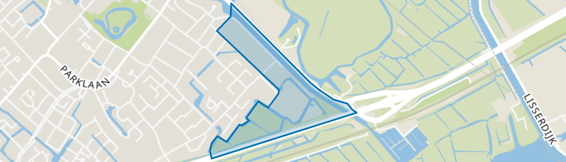 Kagerweide, Sassenheim map