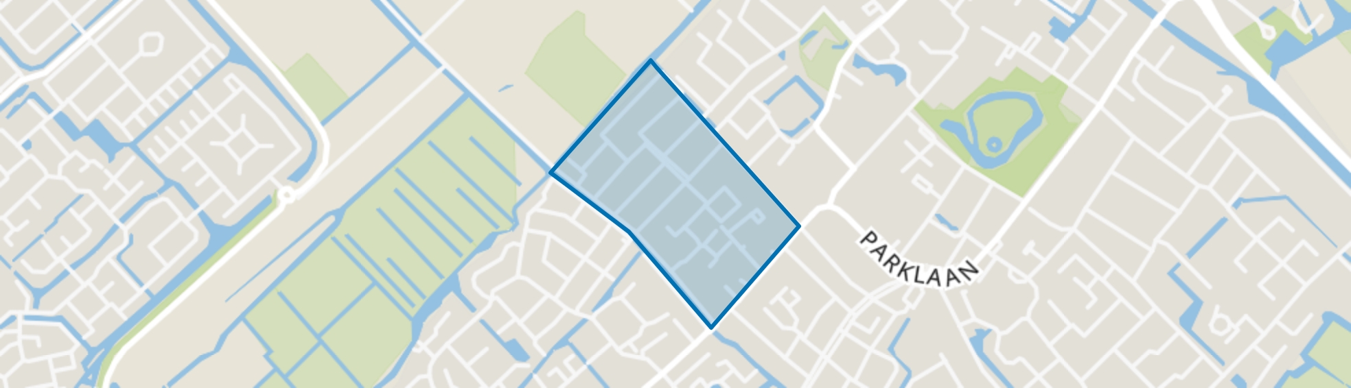 Oranjebuurt, Sassenheim map