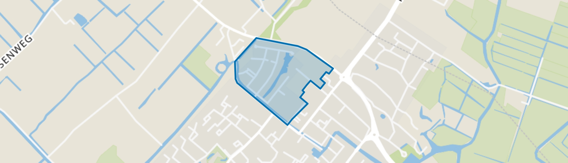 Overteylingen, Sassenheim map