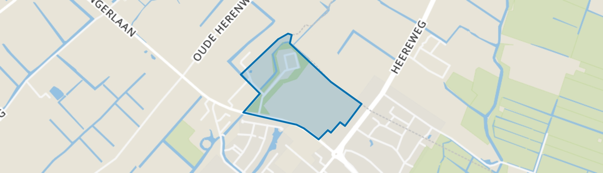 Sassenheim buitengebied Noord, Sassenheim map