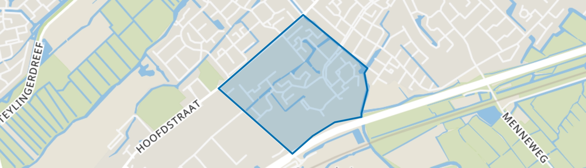 Wasbeek, Sassenheim map