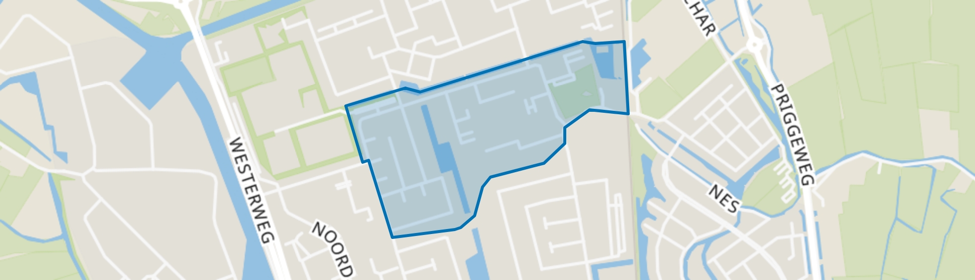 Groeneweg-Zuid, Schagen map