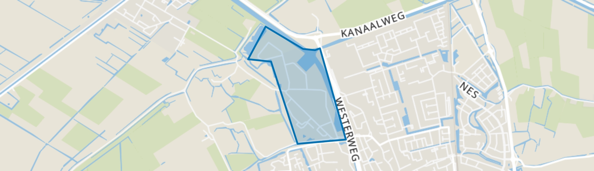 Lagedijk, Schagen map
