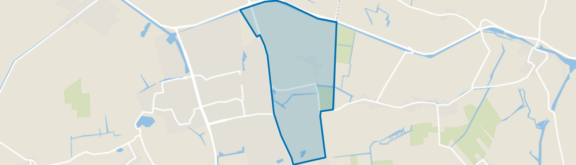 Nes en Buitengebied, Schagen map