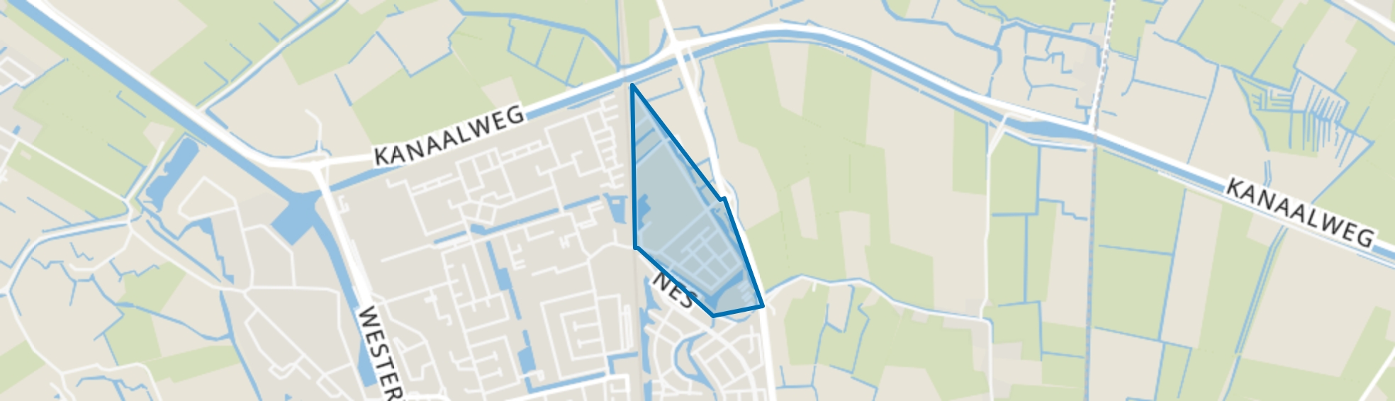 Nes-Noord, Schagen map
