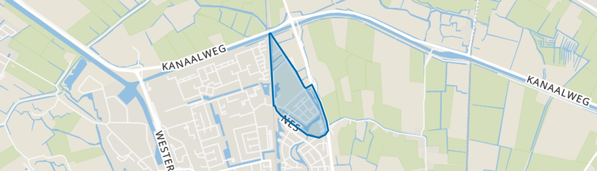 Nes-Noord, Schagen map