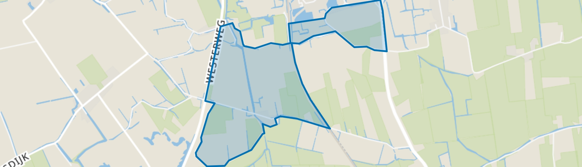 Tolke en Buitengebied, Schagen map