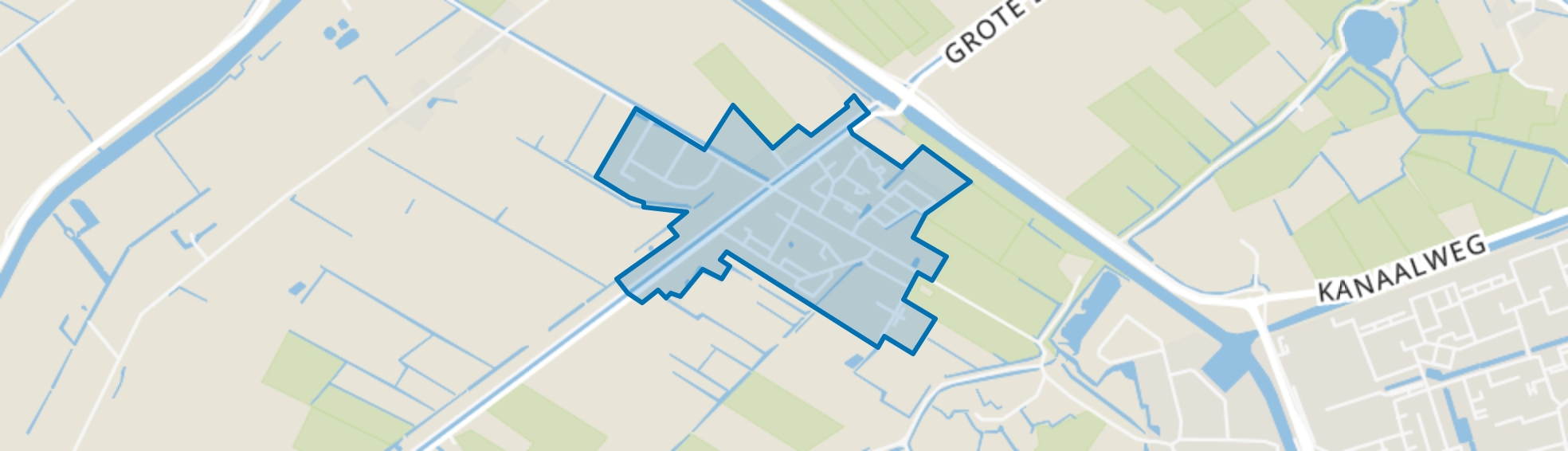 Schagerbrug (woonkern), Schagerbrug map