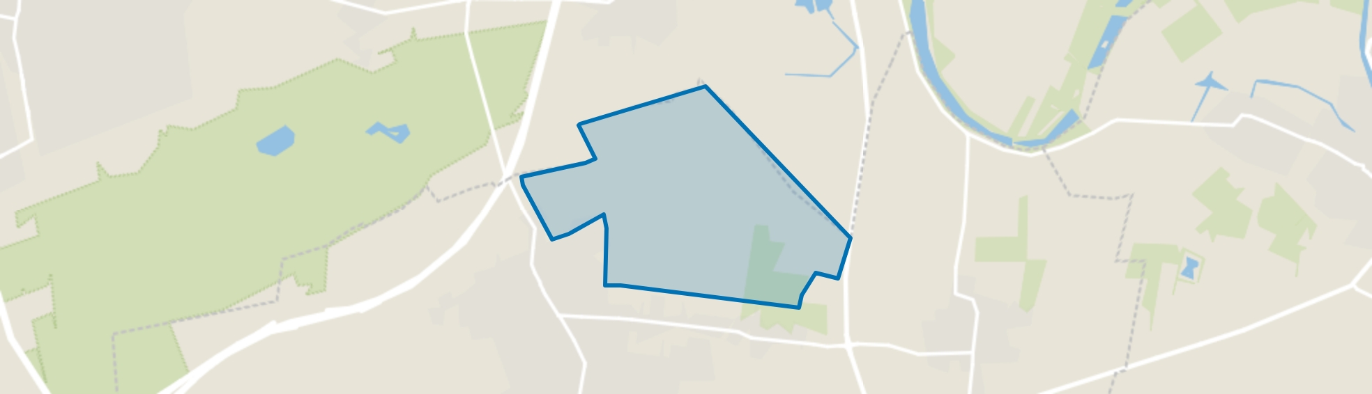 Overige verspreide huizen, Schaijk map