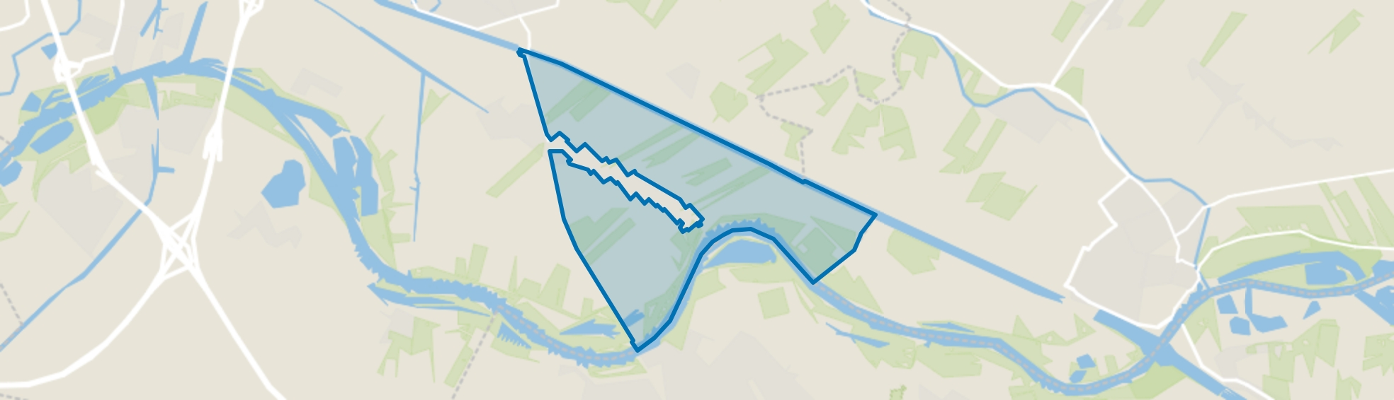Buitengebied Schalkwijk Oost, Schalkwijk map