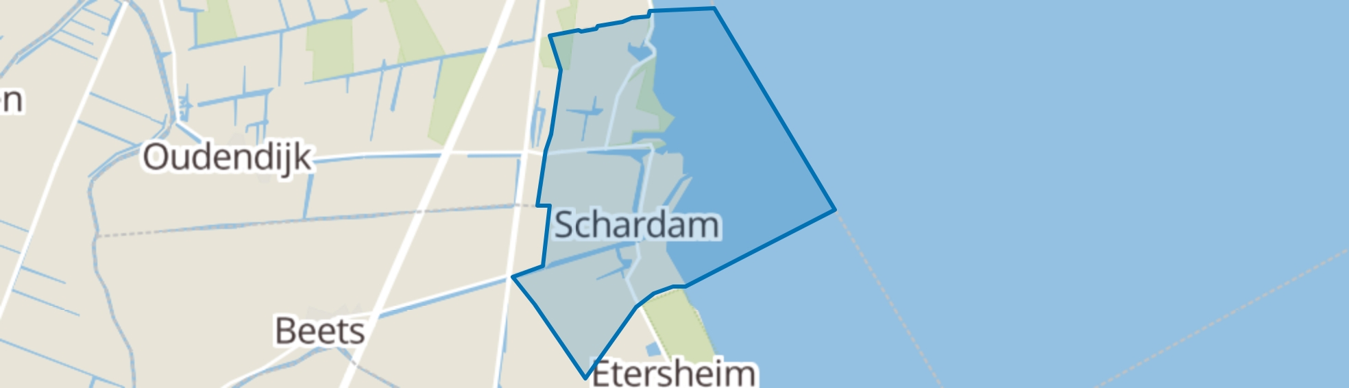 Schardam map