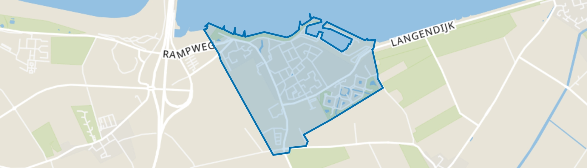 Scharendijke, Scharendijke map