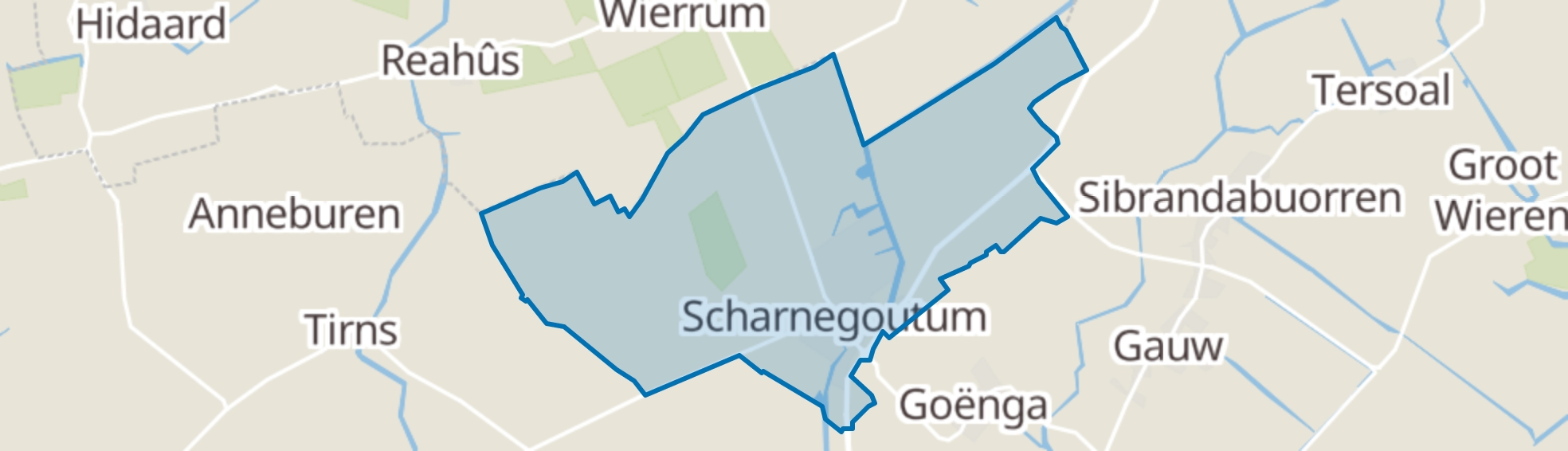 Scharnegoutum map