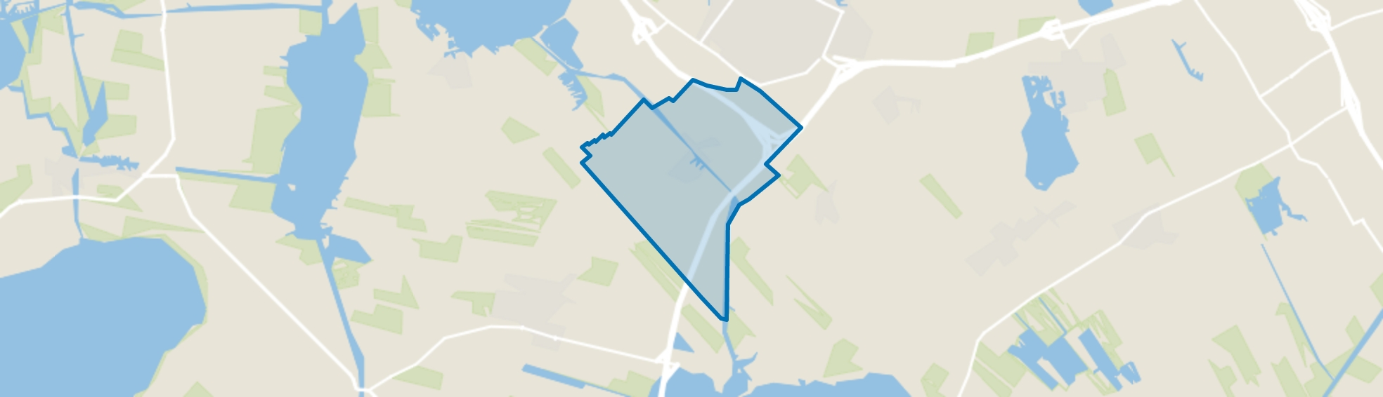Scharsterbrug, Scharsterbrug map