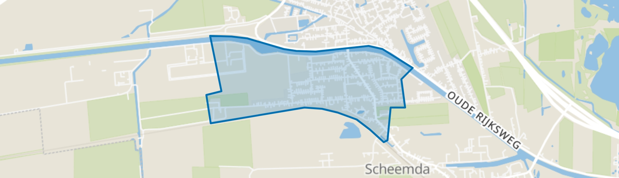 Eexta, Scheemda map