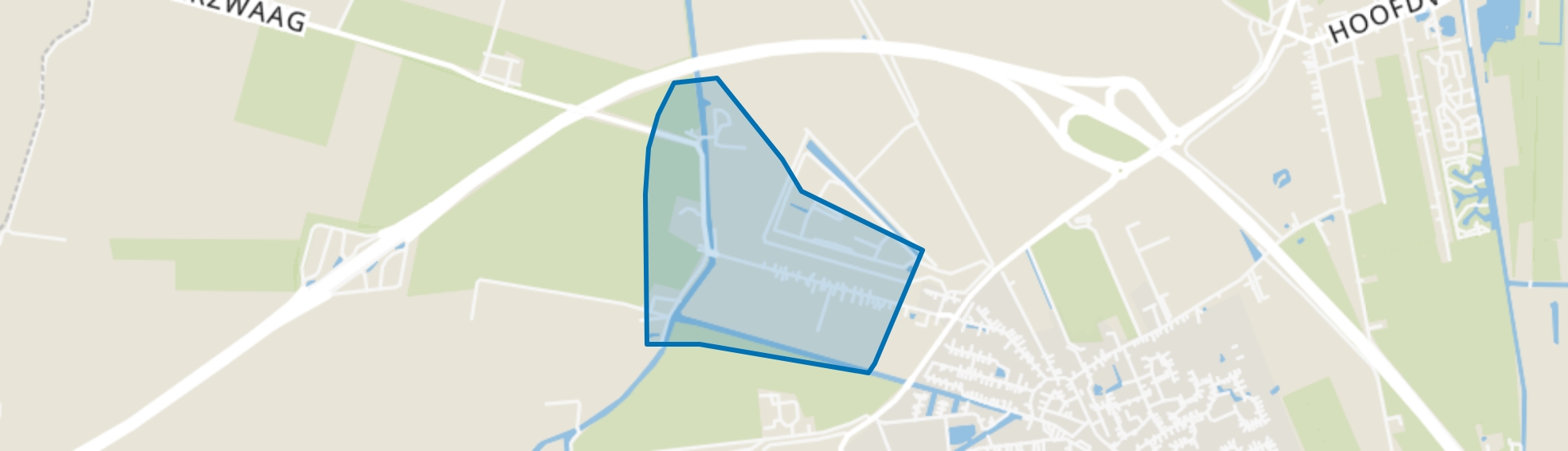 Scheemderzwaag, Scheemda map