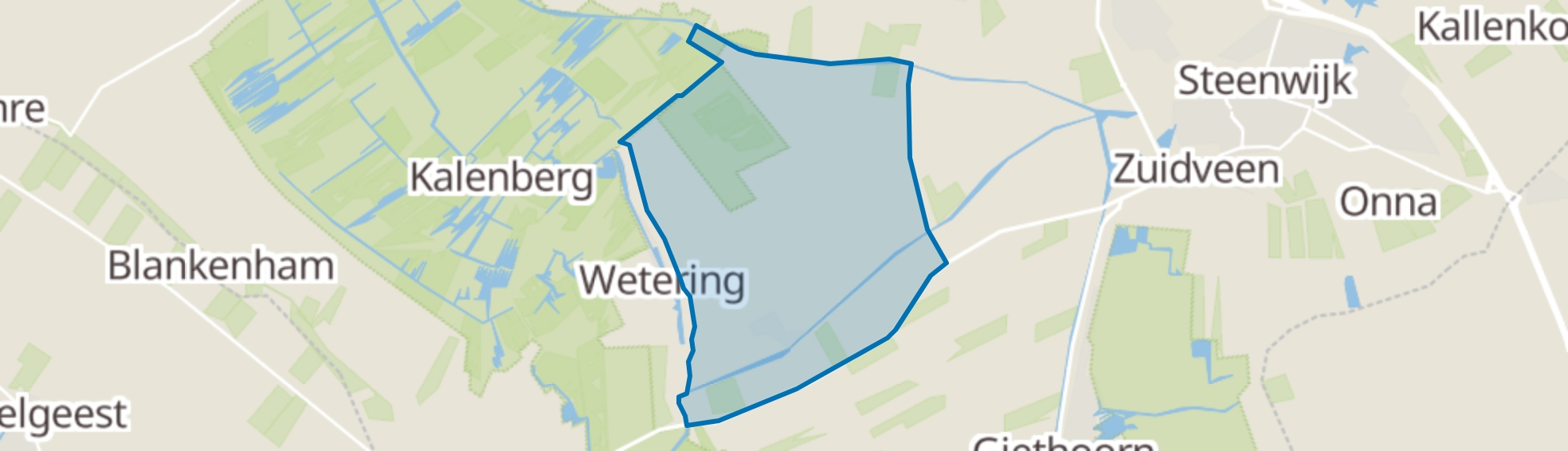 Scheerwolde map