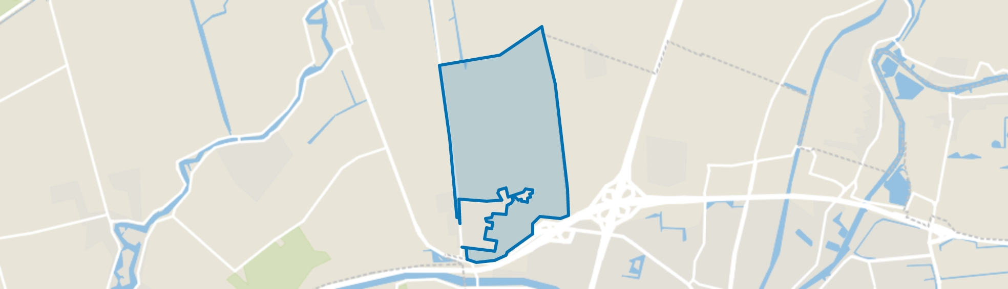 Schelluinen-Buitengebied-Noordoost, Schelluinen map