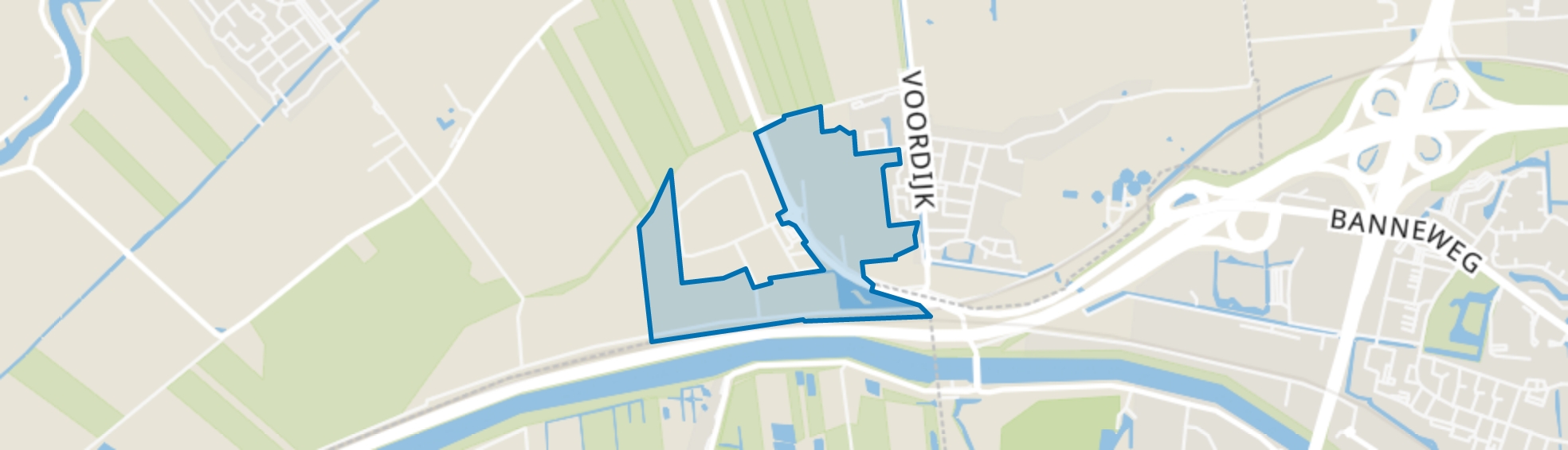 Schelluinen-Buitengebied-West, Schelluinen map