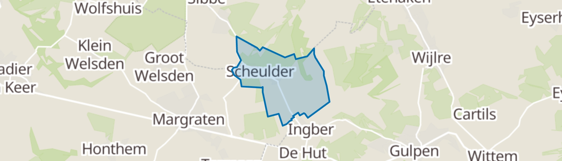 Scheulder map