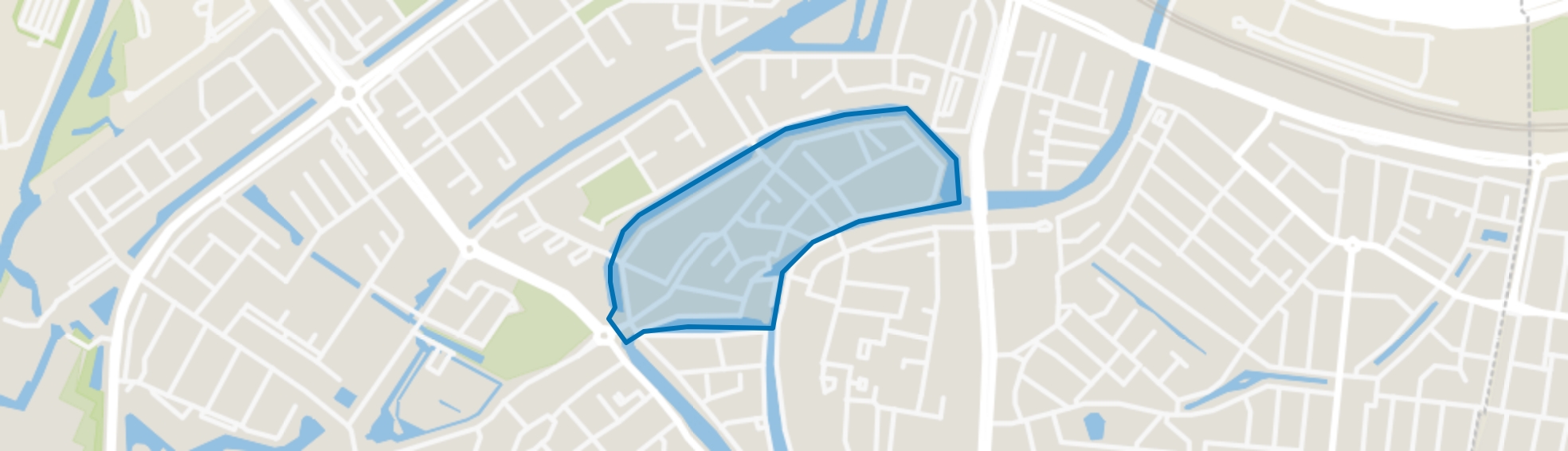 Brandersbuurt, Schiedam map