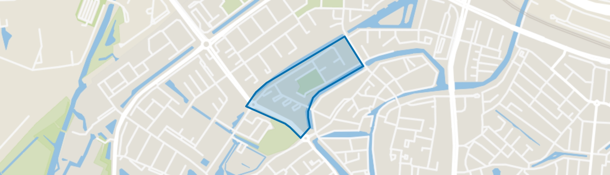 Cartonnagebuurt, Schiedam map