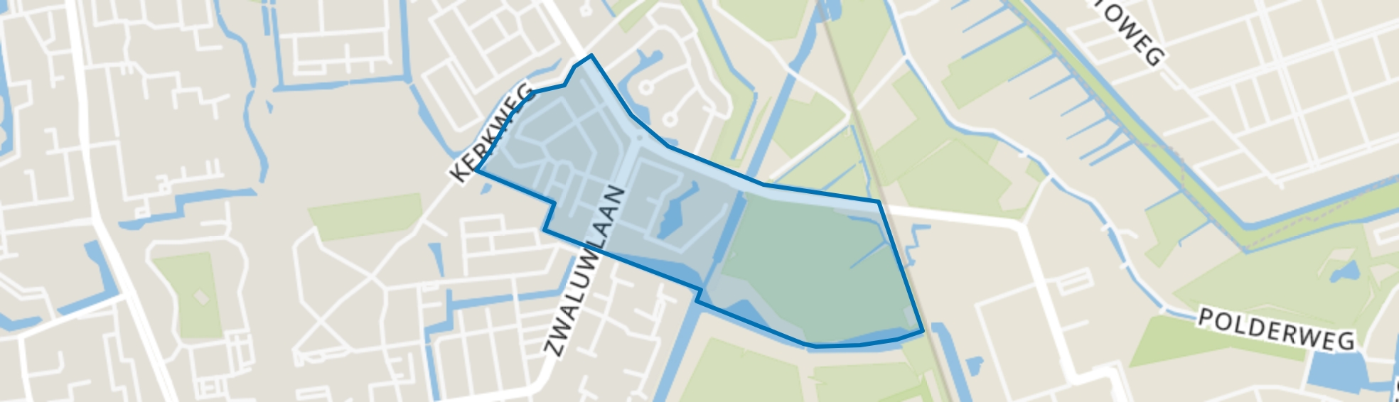 De Gaarden en Windas, Schiedam map