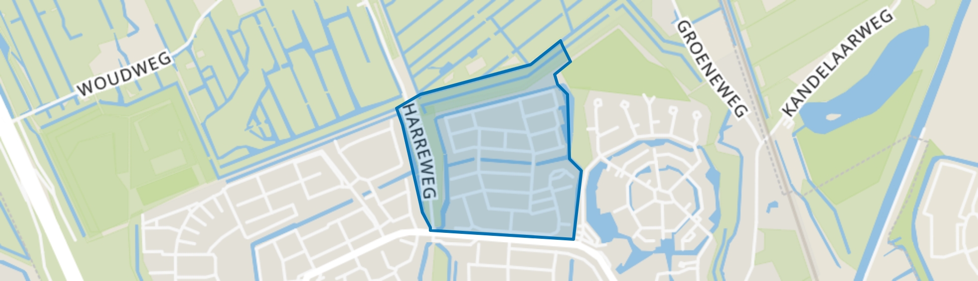 De Velden, Schiedam map