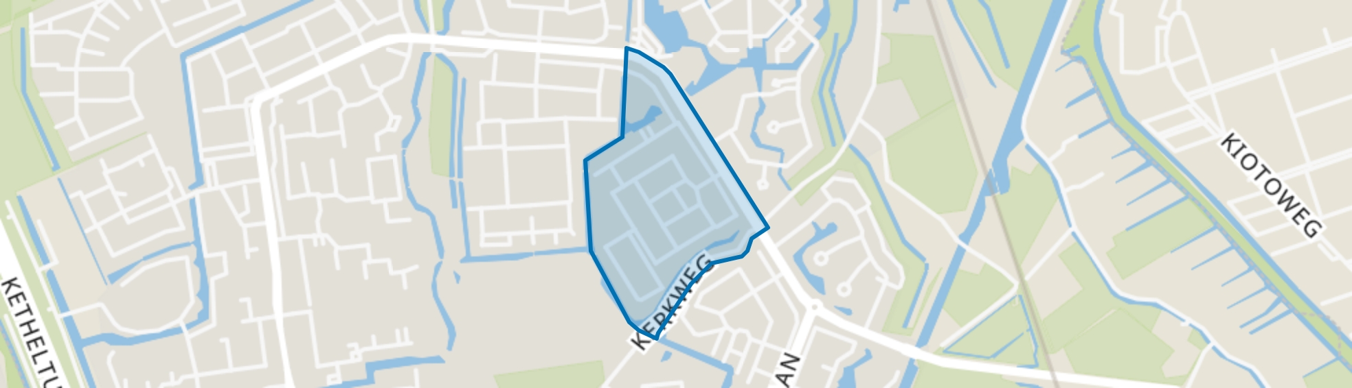 De Vlinderhoven, Schiedam map