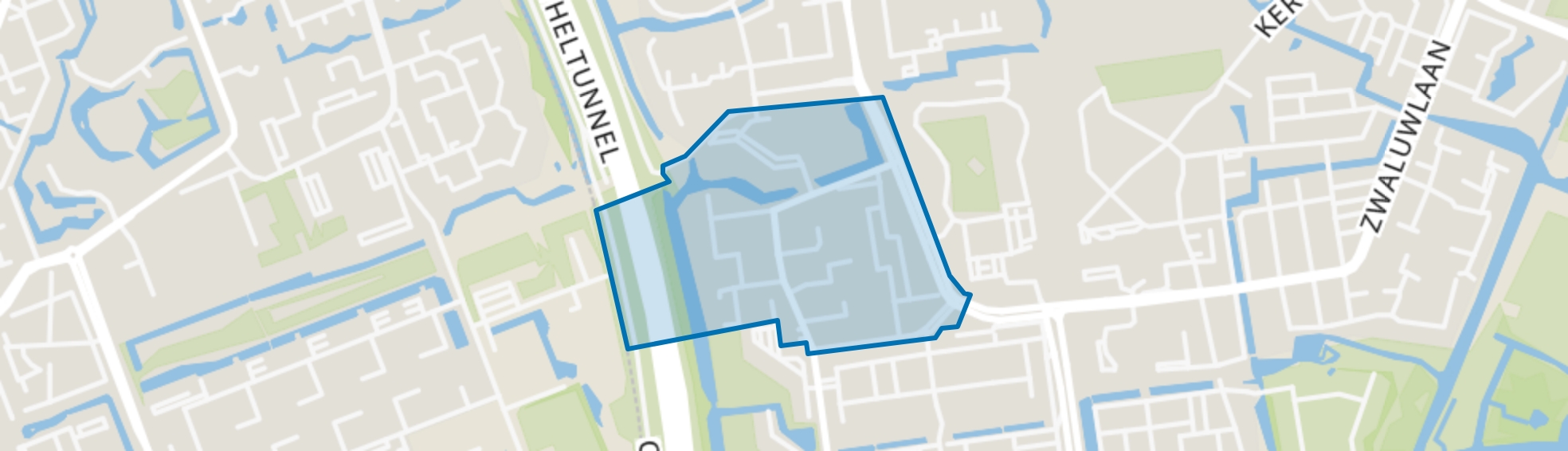 Groenoord-Noord, Schiedam map