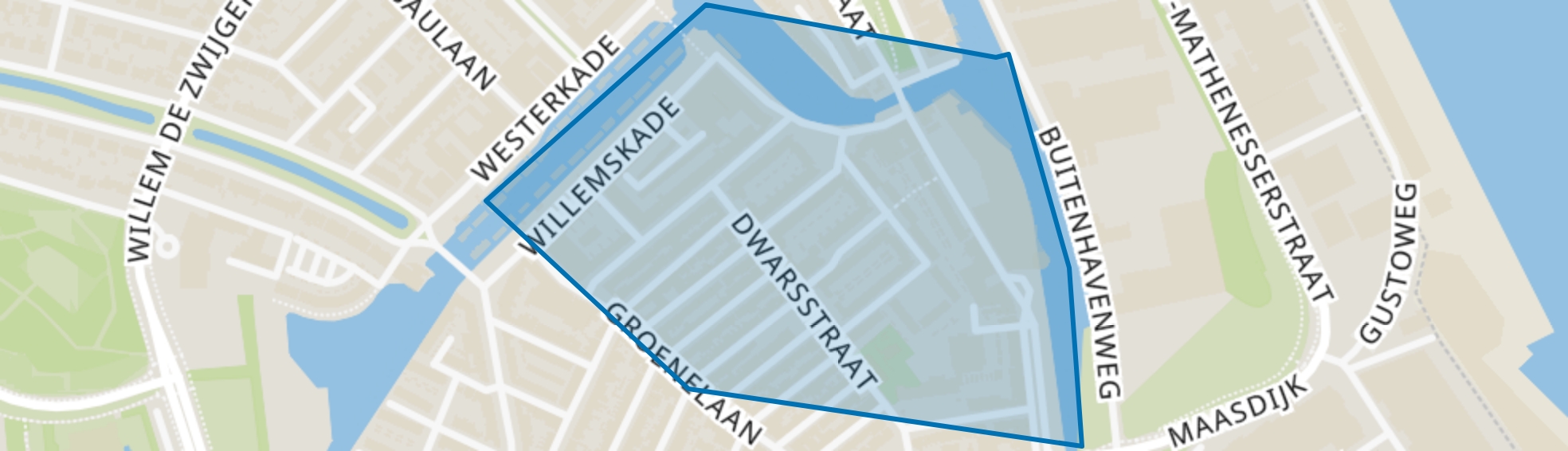 Noletbuurt, Schiedam map