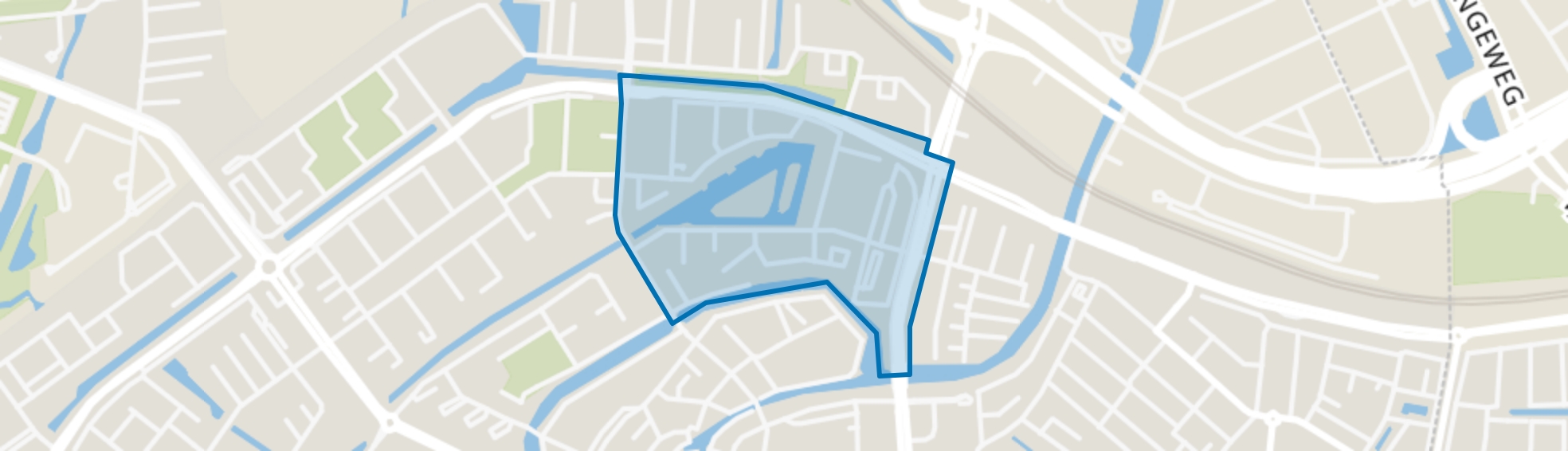 Schiehart, Schiedam map