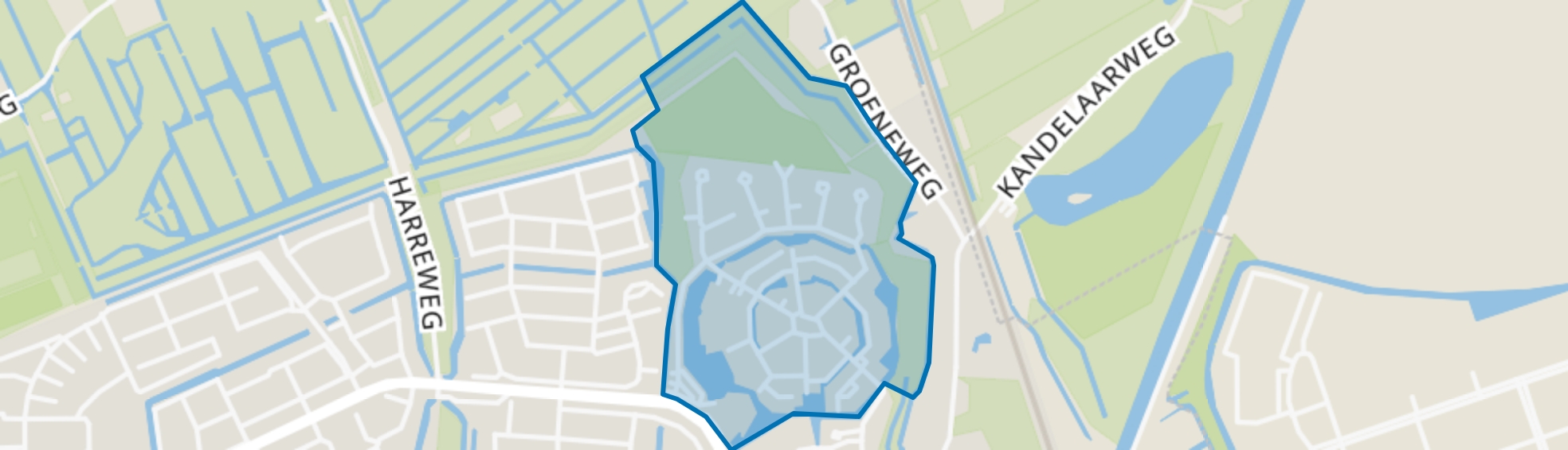 Sveaborg en Sveadal, Schiedam map