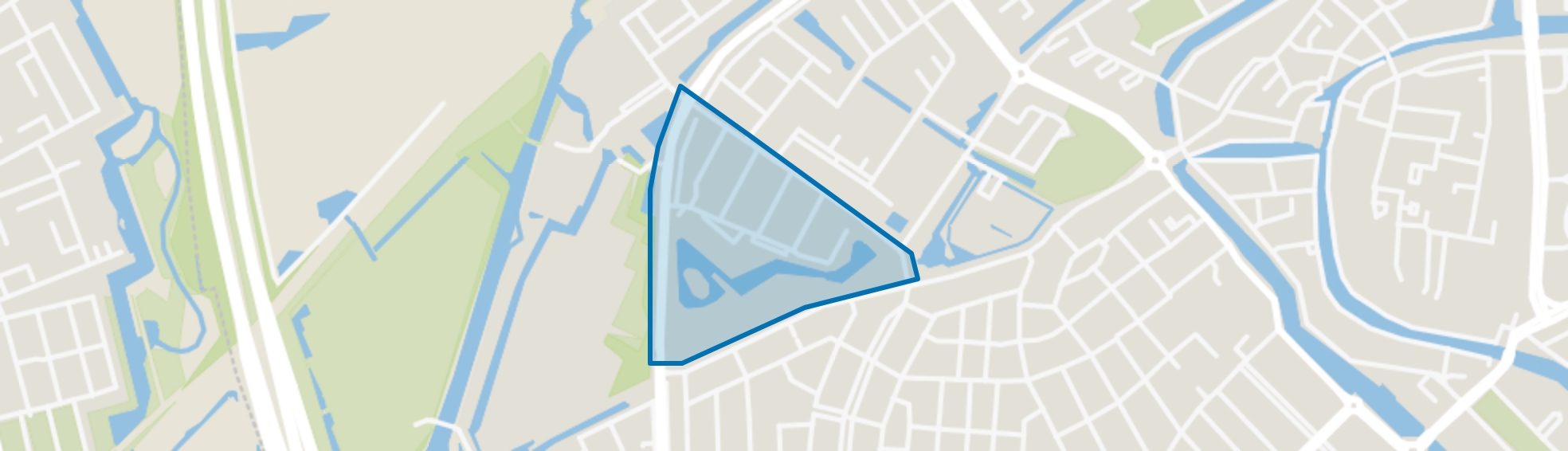 Troelstrabuurt, Schiedam map