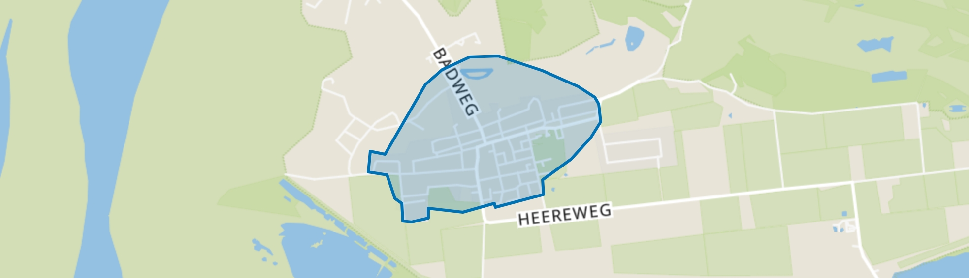 Schiermonnikoog, Schiermonnikoog map