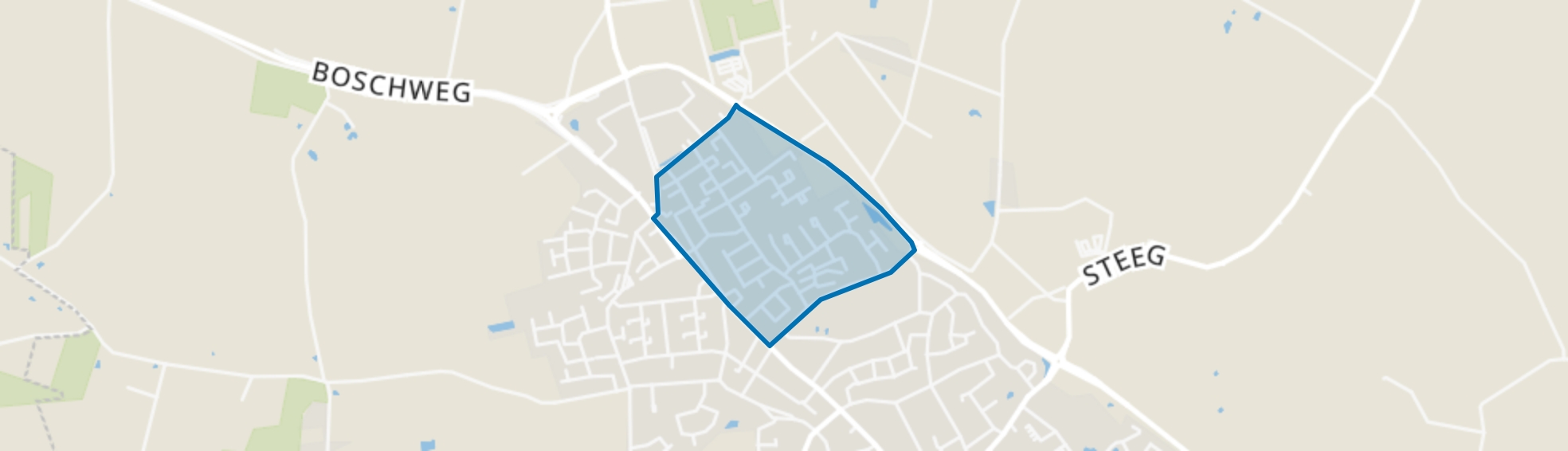 Boschweg Noordoost, Schijndel map