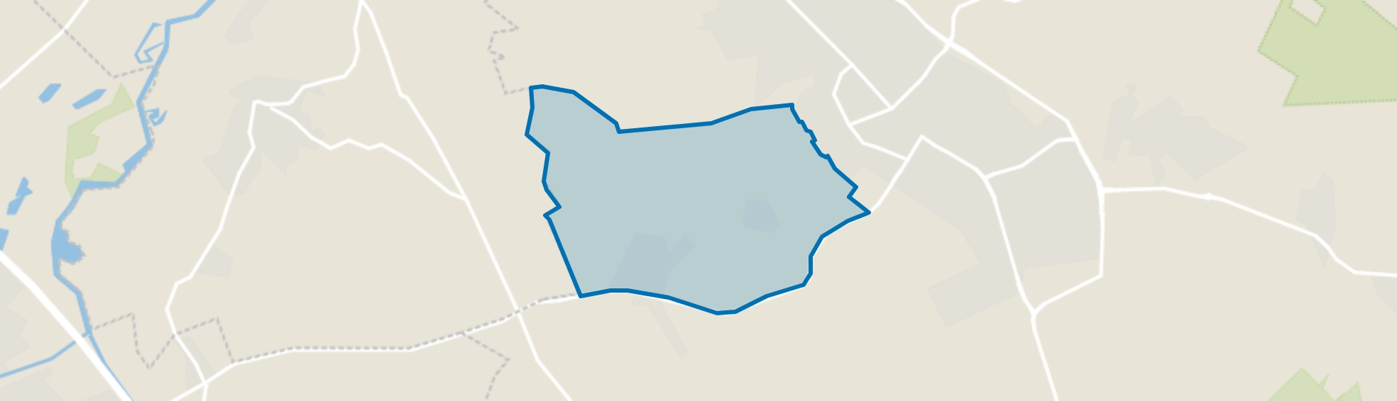 Buitengebied Elderbroek, Schijndel map